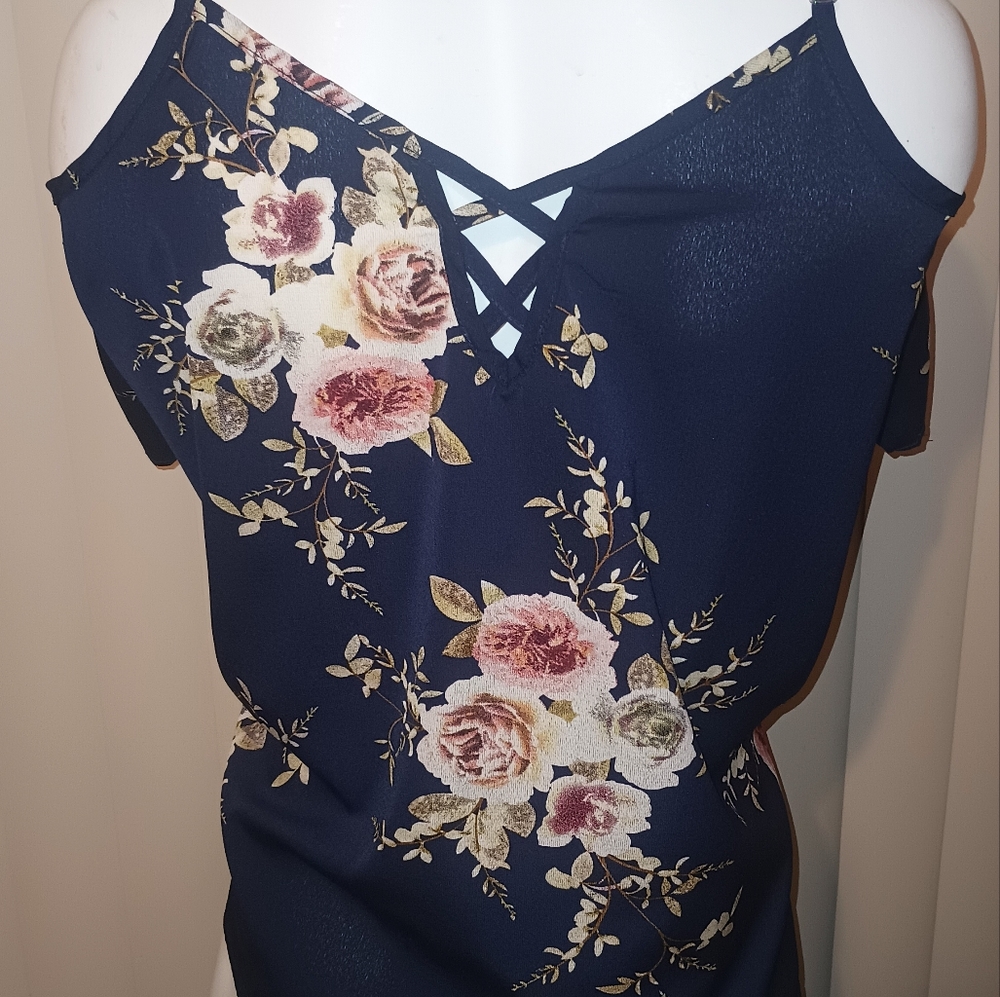 Women's open shoulder top